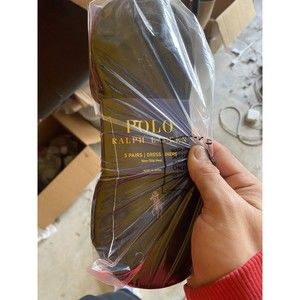 Polo Ralph Lauren 3-Pack Pair Socks Dress Liners No Show Black Grey